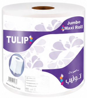 توليب ورق تنشيف جامبو ماكسي رول ٧٢٠ غرام