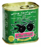 Ideal Black Olives Greek 125 Grams