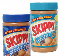 Skippy Peanut Butter Creamy or Super Chunk 462 Grams