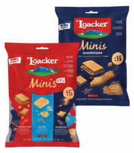 Loacker Minis Wafers Assorted Items 150 Grams