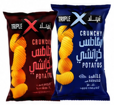 تريبل اكس بطاطس كرانشي ١٥٠ جرام