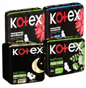 Kotex Sanitary Pads Maxi 22 | 44 | 50 Pads