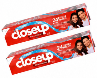 Close Up معجون أسنان أحمر حار ١٢٠ مل ٢ علبة