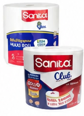Sanita Kitchen Maxi Roll 400+100 Free 2X250M