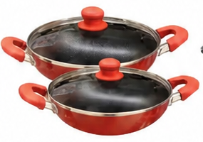 SWEET HOME Wok Pan with Lid 24 / 26 CM
