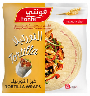 Fonte Tortilla White Bread 6 pc
