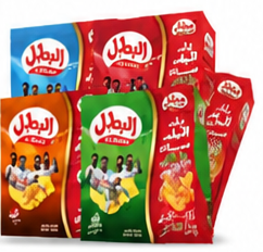 البطل رقائق البطاطس بالكاتشب 12 حبة 23 جرام