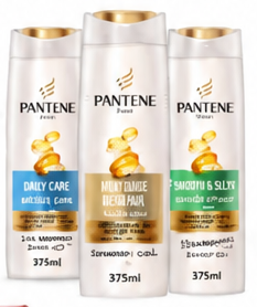 Pantene Shampoo 375 ml Assorted