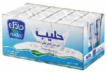حليب نادك كامل الدسم طويل الأجل 200 مل 18 حبة