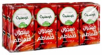 وطنية معجون طماطم طبيعي 8 × 135 جرام