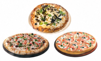 Manakish Cheese with Mortadella | Pizza with Vegetable Brown | White Flour