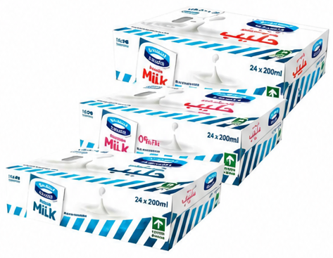 Milk Skimmed/Full/Low Fat 24 x 200ml