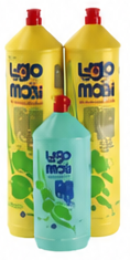 Mobi Dishwash Liquid Lemon 1 LTR + 1 LTR + 500 ML
