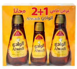 الوادي خليط عسل ضغاط ٢ حبة ٣٨٠ جرام + ١ حبة ٢٢٠ جرام