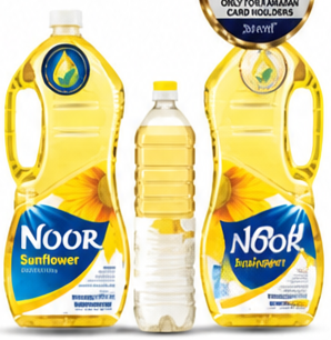 Noor Sunflower Oil 2 x 1.5 Lt + 500 ml
