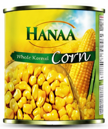 Hanaa Whole Kernel Corn 340g