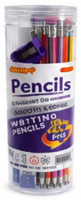Pencil + Eraser + Sharpener 36pc set