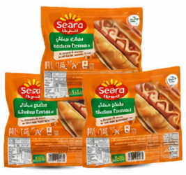 سارا بريميوم نقانق دجاج مدخن ٣٤٠ جرام ٣ حبات