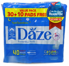 Daze Feminine Pads 40+10 pc