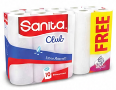 Sanita Club Household Towels 8+2 pc