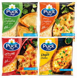 Puck Shredded Cheddar Cheese 400g