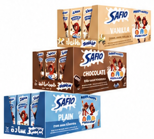 Safio Chocolate Milk 18x185 ml assorted