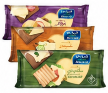 Almarai Cheese Slices Cheddar / Burger / Sandwich 400GR