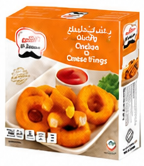 الكبير حلقات دجاج وجبنة 300 جرام