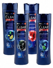 Clear Men Hair Shampoo Assorted 350ml