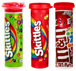 M&Ms Tube Mini | Fruits | Sours 30.6g 3 pc