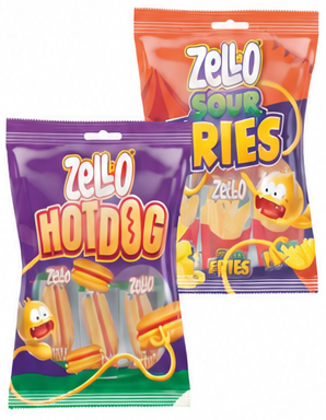 Zello Gummy Bag 72g - 88g