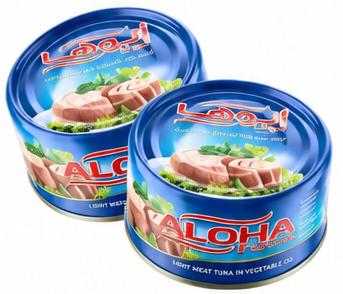 Aloha Light Meat Tuna in Vegetable Oil 185g 2 pc
