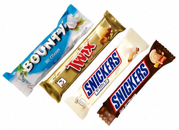 Mars | Snickers | Twix | Galaxy | Bounty Ice Cream Bar