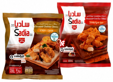 ساديا بروستد دجاج ستريبس كلاسيك أو زينغس 750 جم