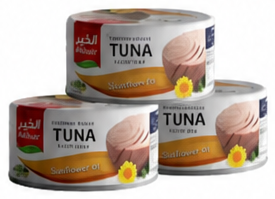 الخير تونة خفيفة 3×95جم