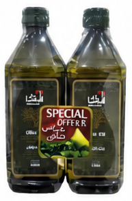 Al Basha Extra Virgin Olive Oil 2x500ml
