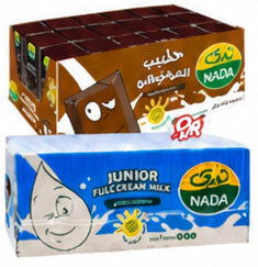 ندى حليب جونيور متنوع 115 مل 18 حبة