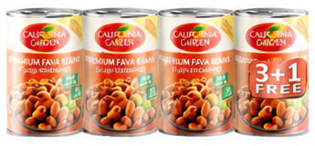 California Garden Foul Plain (3+1)X450g