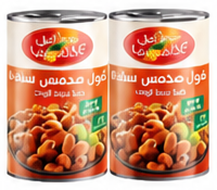 حدائق كاليفورنيا فول مدمس سادة 450 جم