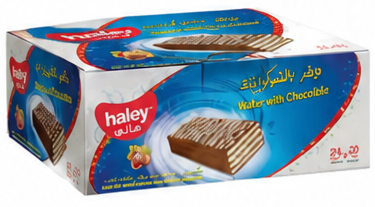 Haley Wafer With Chocolate 24 x 30g