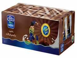 حليب نادك كابتن شوكولاتة منوع 18 × 185 مل