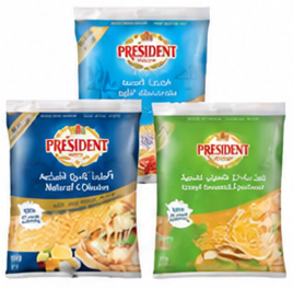 President Mozzarella 4 Cheese Assorted 400g