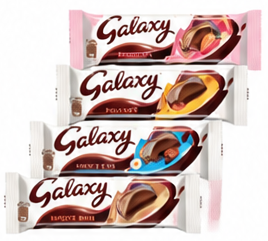 Galaxy Smooth Milk Chocolate 30g 4 pcs