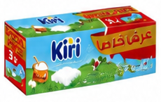 كيري جبنة بالقشطة ١٢ قطعة ٢٠٠ جرام