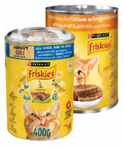 Friskies Wet Cat Food in Gravy, assorted items, 400 grams