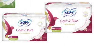 Sofy Unscented or Fresh Pantyliners 3 x 40 pc