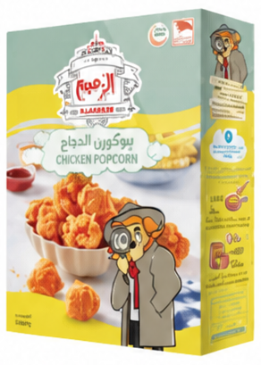 الزعيم بوب كورن الدجاج 400 جم
