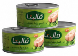 حلى لحم تونة خفيفة 160 جم 3 حبات