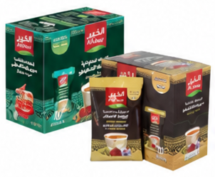 AlKhair Saudi Coffee 30 g 10 pcs with Cardamom or Golden