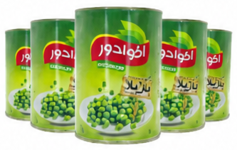 Ecuador Green Peas 400g 5 Pieces